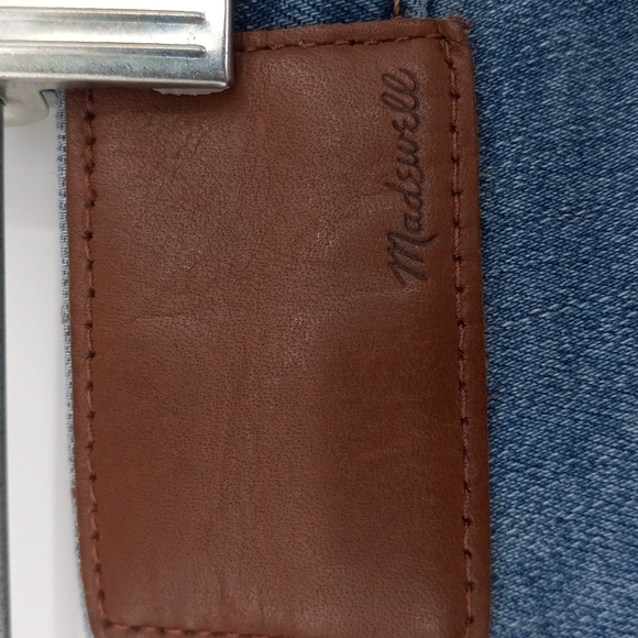 Madewell Roadtripper Skinny Jeans High Rise Stretchy Medium Wash Whisker Size 27 - Picture 12 of 15